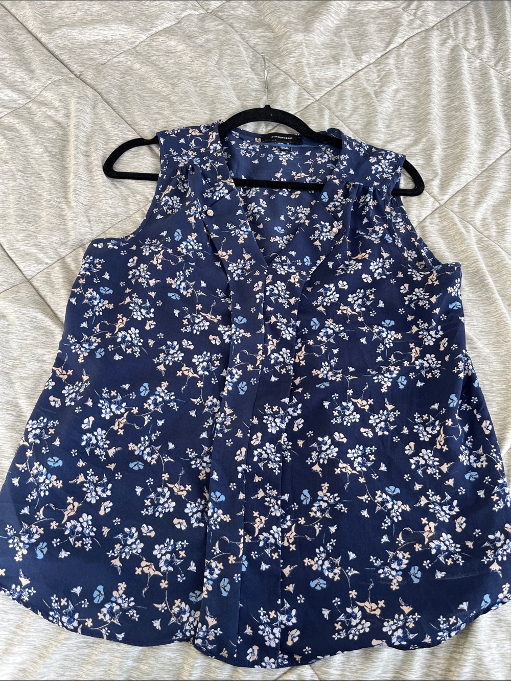 Atmosphere Navy Floral Sleeveless Camisole